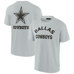 Dallas Cowboys Unisex Elements Super Soft Short Sleeve T-Shirt - Gray - Fanatics