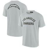 Los Angeles Chargers Unisex Elements Super Soft Short Sleeve T-Shirt - Gray - Fanatics
