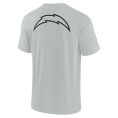 Los Angeles Chargers Unisex Elements Super Soft Short Sleeve T-Shirt - Gray - Fanatics