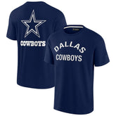 Dallas Cowboys Unisex Elements Super Soft Short Sleeve T-Shirt - Navy - Fanatics