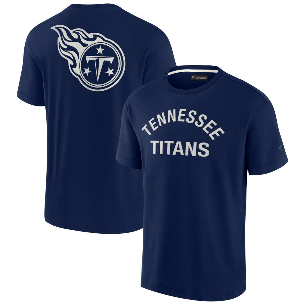 Tennessee Titans Unisex Elements Super Soft Short Sleeve T-Shirt - Navy - Fanatics