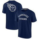 Tennessee Titans Unisex Elements Super Soft Short Sleeve T-Shirt - Navy - Fanatics