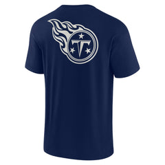 Tennessee Titans Unisex Elements Super Soft Short Sleeve T-Shirt - Navy - Fanatics