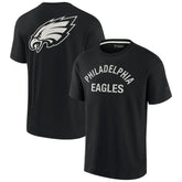 Philadelphia Eagles Unisex Elements Super Soft Short Sleeve T-Shirt - Black - Fanatics