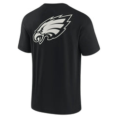 Philadelphia Eagles Unisex Elements Super Soft Short Sleeve T-Shirt - Black - Fanatics