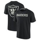 Las Vegas Raiders Unisex Elements Super Soft Short Sleeve T-Shirt - Black - Fanatics
