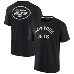 New York Jets Unisex Elements Super Soft Short Sleeve T-Shirt - Black - Fanatics