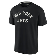 New York Jets Unisex Elements Super Soft Short Sleeve T-Shirt - Black - Fanatics