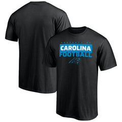 Carolina Panthers Gain Ground T-Shirt - Black - NFL