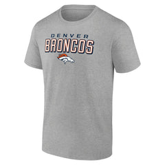 Denver Broncos Swagger T-Shirt - Heather Gray - NFL