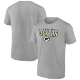 Green Bay Packers Swagger T-Shirt - Heather Gray - NFL