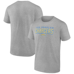 Los Angeles Chargers Swagger T-Shirt - Heather Gray - NFL