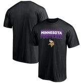 Minnesota Vikings Gain Ground T-Shirt - Black - NFL