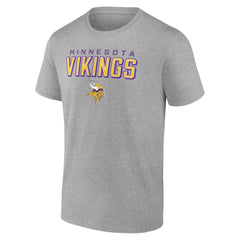 Minnesota Vikings Swagger T-Shirt - Heather Gray - NFL