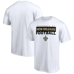 New Orleans Saints Gain Ground T-Shirt - White - NFL