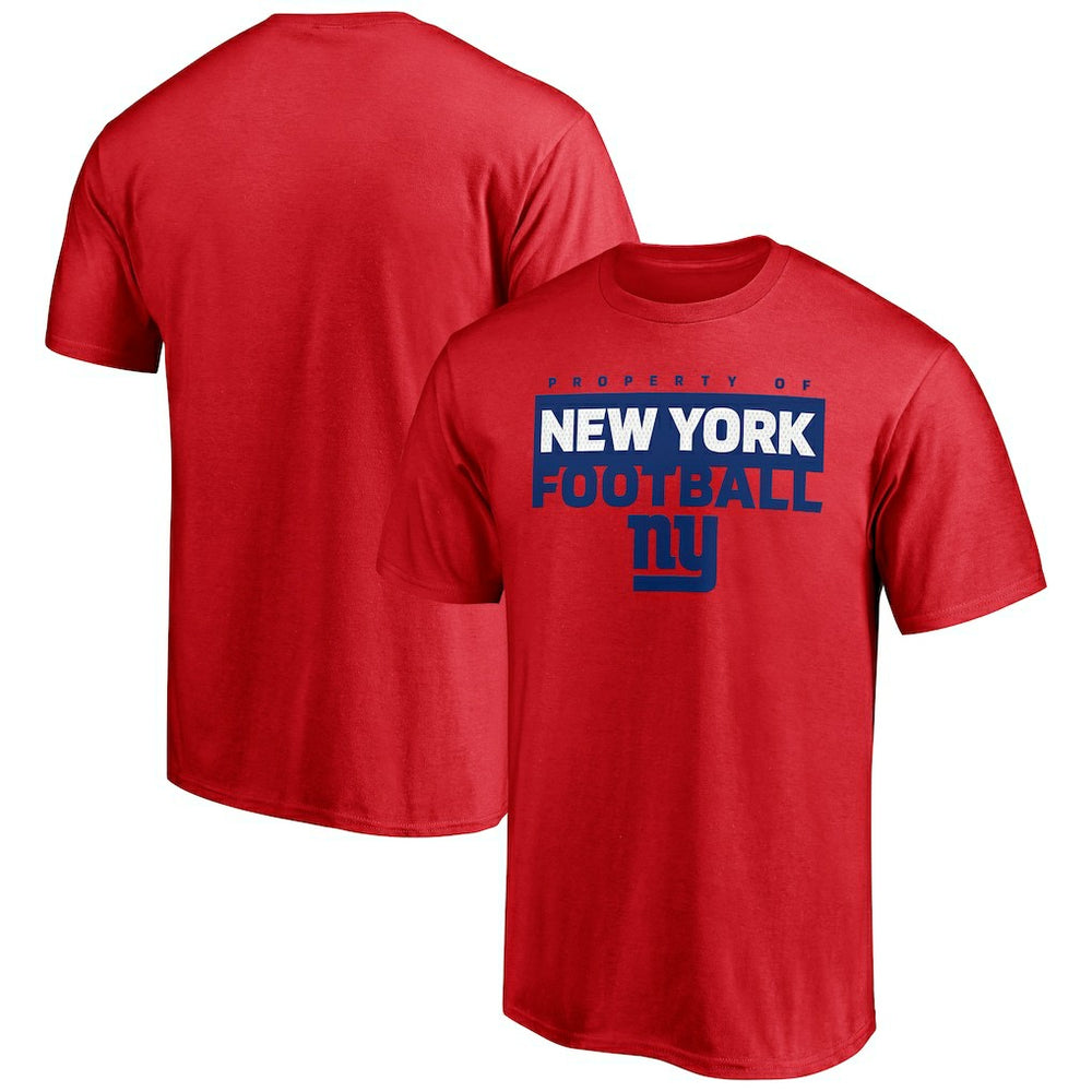 New York Giants Gain Ground T-Shirt - Red - NFL