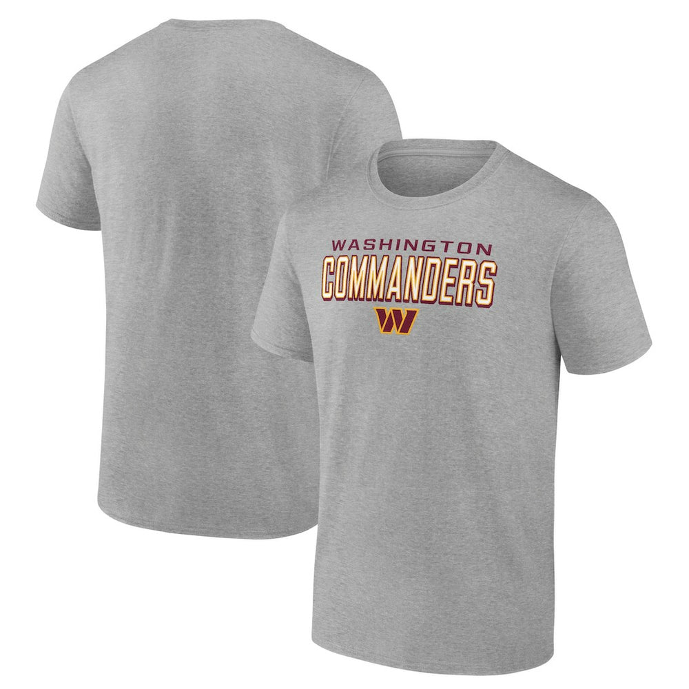 Washington Commanders Swagger T-Shirt - Heather Gray - NFL