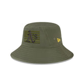 Athletics New Era 2023 Armed Forces Day Bucket Hat Discount