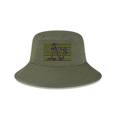 Athletics New Era 2023 Armed Forces Day Bucket Hat Discount
