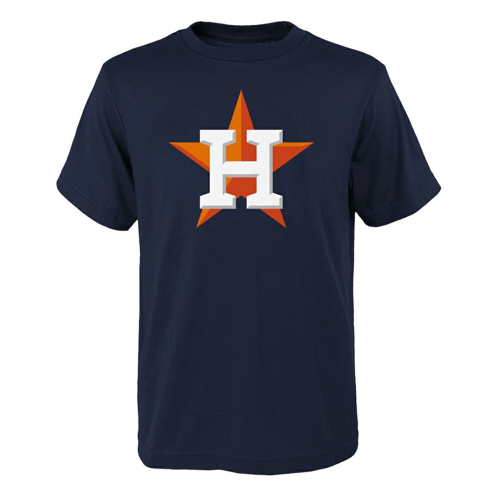 Houston Astros Youth Logo Primary Team T-Shirt Outlet