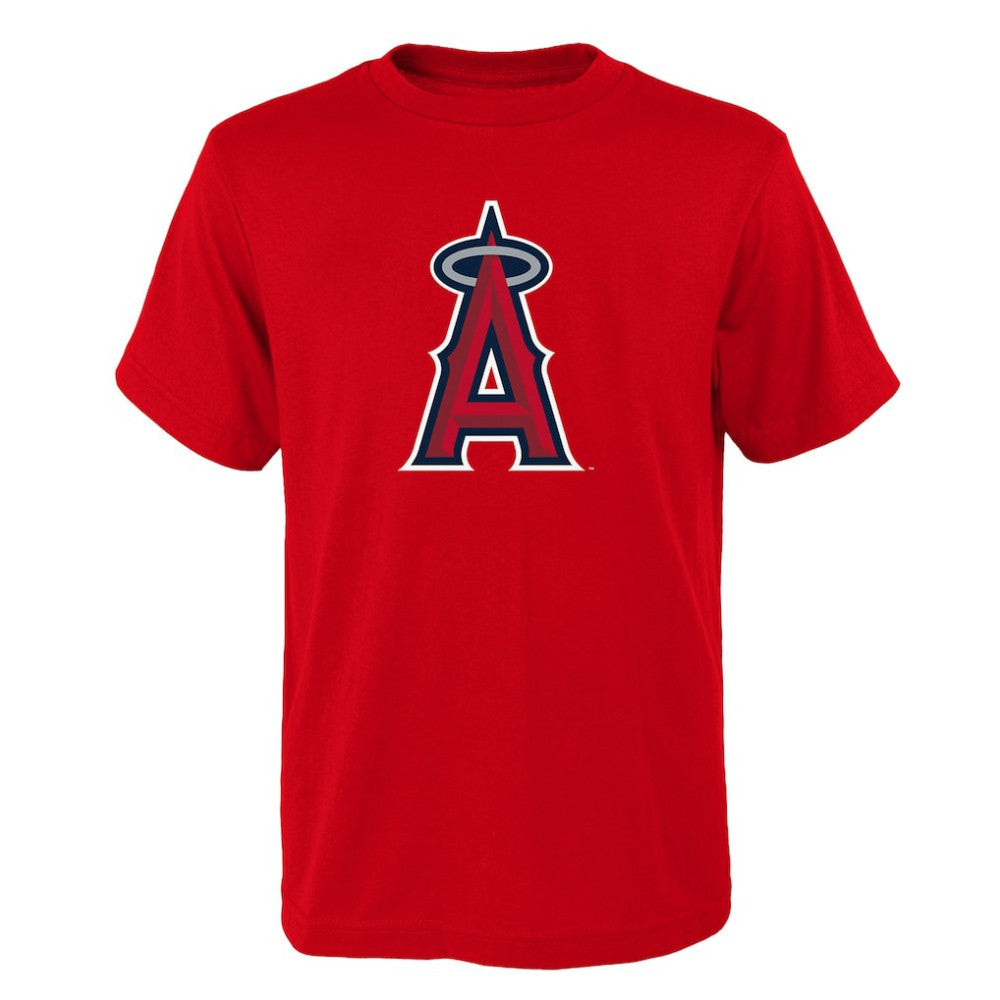 Los Angeles Angels Youth Logo Primary Team T-Shirt Outlet