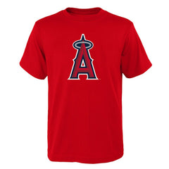 Los Angeles Angels Youth Logo Primary Team T-Shirt Outlet