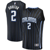 Fanatics Caleb Houstan Orlando Magic Fast Break Replica Jersey Icon Edition Black