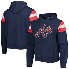 Atlanta Braves '47 Premier Nico Pullover Hoodie Outlet