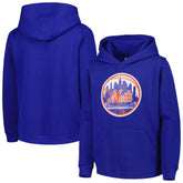 New York Mets Youth Team Primary Logo Pullover Hoodie Online
