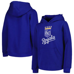 Kansas City Royals Youth Team Primary Logo Pullover Hoodie for sale