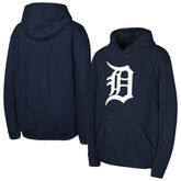 Detroit Tigers Youth Team Primary Logo Pullover Hoodie Sale