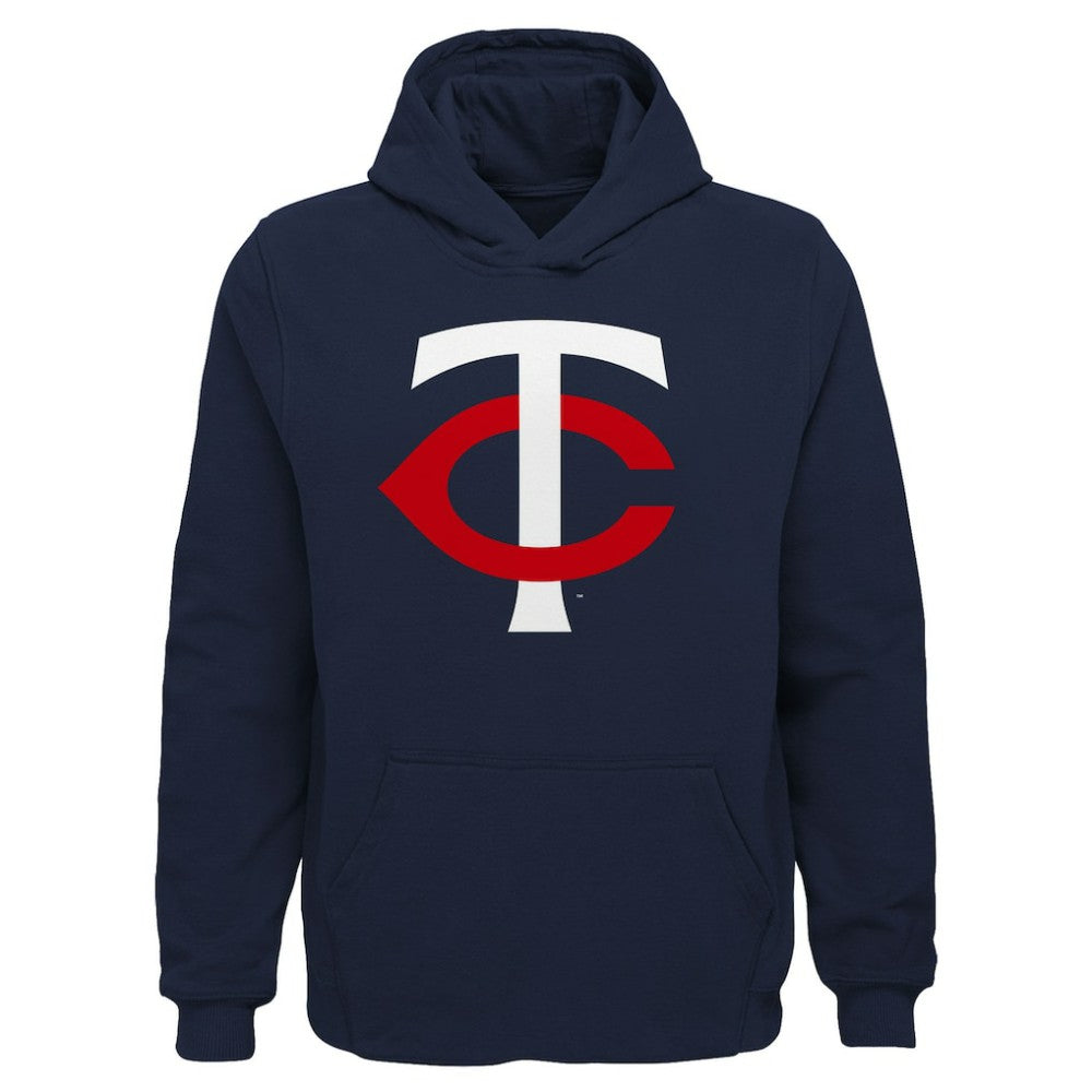 Minnesota Twins Youth Team Primary Logo Pullover Hoodie Online