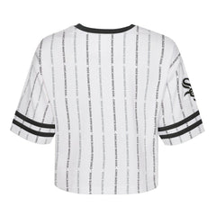 Chicago White Sox Girls Youth Ball Striped T-Shirt Discount