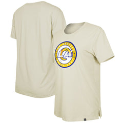 Los Angeles Rams New Era Women's 2023 NFL Draft T-Shirt - Cream - NFL