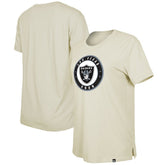 Las Vegas Raiders New Era Women's 2023 NFL Draft T-Shirt - Cream - NFL