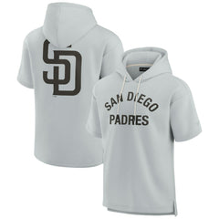 San Diego Padres Fanatics Unisex Elements Super Soft Fleece Short Sleeve Pullover Hoodie Sale