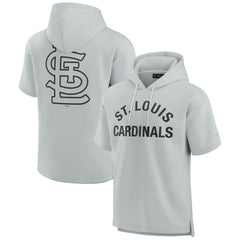 St. Louis Cardinals Fanatics Unisex Elements Super Soft Fleece Short Sleeve Pullover Hoodie Discount