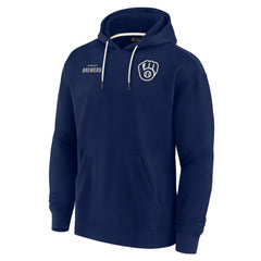 Milwaukee Brewers Fanatics Unisex Elements Super Soft Fleece Pullover Hoodie Near Me