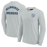 Milwaukee Brewers Fanatics Unisex Elements Super Soft Long Sleeve T-Shirt Near Me