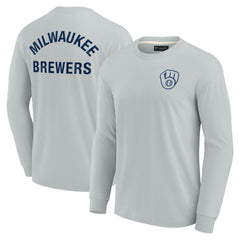 Milwaukee Brewers Fanatics Unisex Elements Super Soft Long Sleeve T-Shirt Near Me