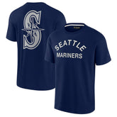 Seattle Mariners Fanatics Unisex Elements Super Soft Short Sleeve T-Shirt Outlet