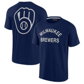 Milwaukee Brewers Fanatics Unisex Elements Super Soft Short Sleeve T-Shirt Outlet