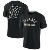Miami Marlins Fanatics Unisex Elements Super Soft Short Sleeve T-Shirt Sale