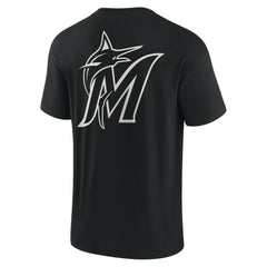 Miami Marlins Fanatics Unisex Elements Super Soft Short Sleeve T-Shirt Sale