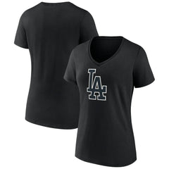 Los Angeles Dodgers Women's Rough Diamond V-Neck T-Shirt Near Me