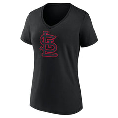 St. Louis Cardinals Women's Rough Diamond V-Neck T-Shirt Discount