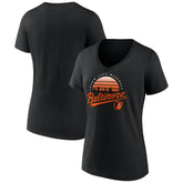 Baltimore Orioles Women's One Champion V-Neck T-Shirt Online