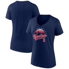 Boston Red Sox Women's One Champion V-Neck T-Shirt Online