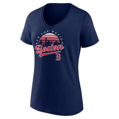 Boston Red Sox Women's One Champion V-Neck T-Shirt Online
