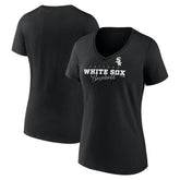 Chicago White Sox Women's Back In Business V-Neck T-Shirt Sale